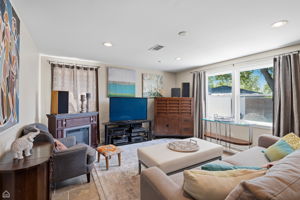 Family room, lower level