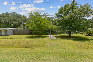 Fenced Yard