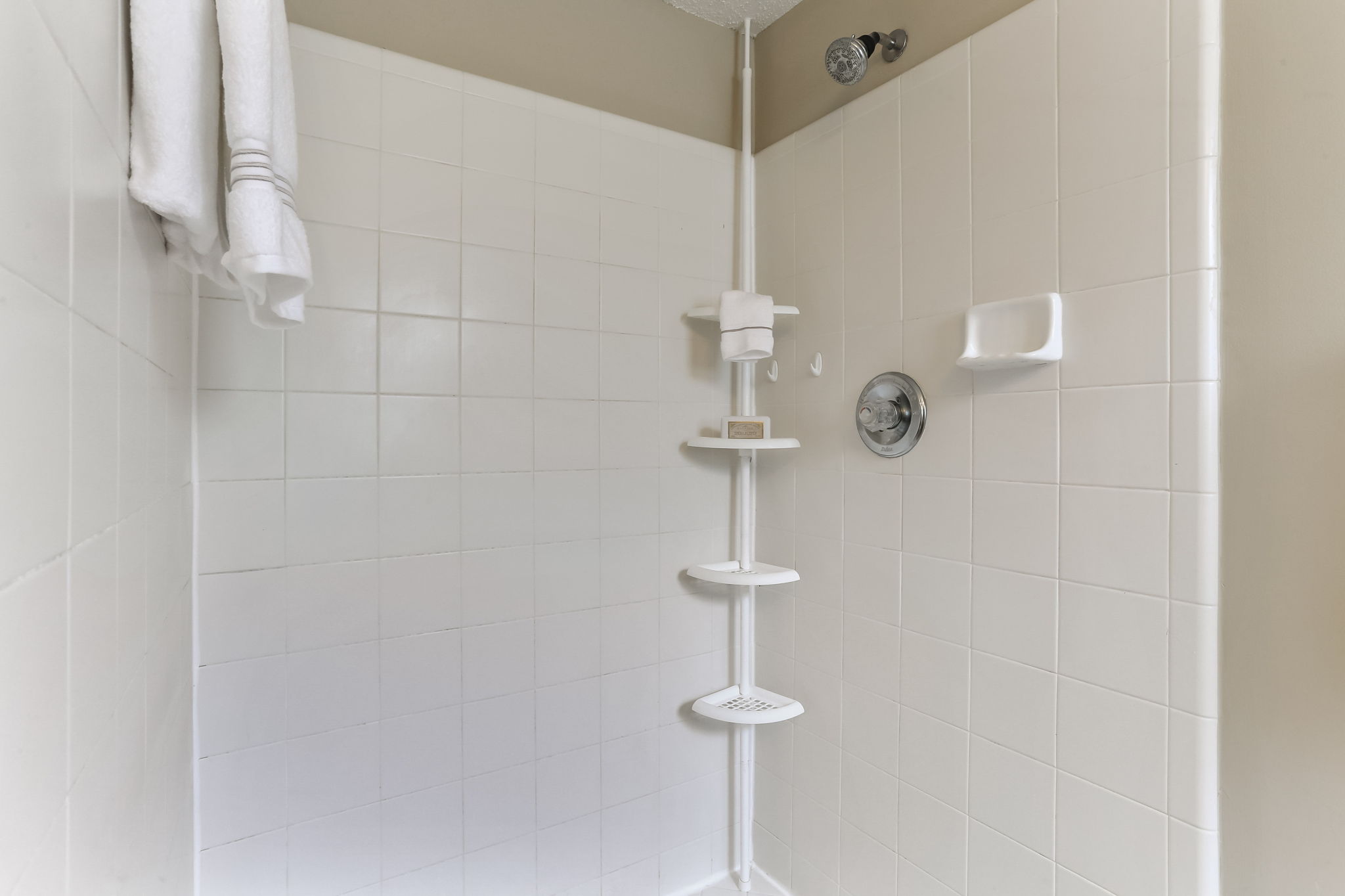 Master shower
