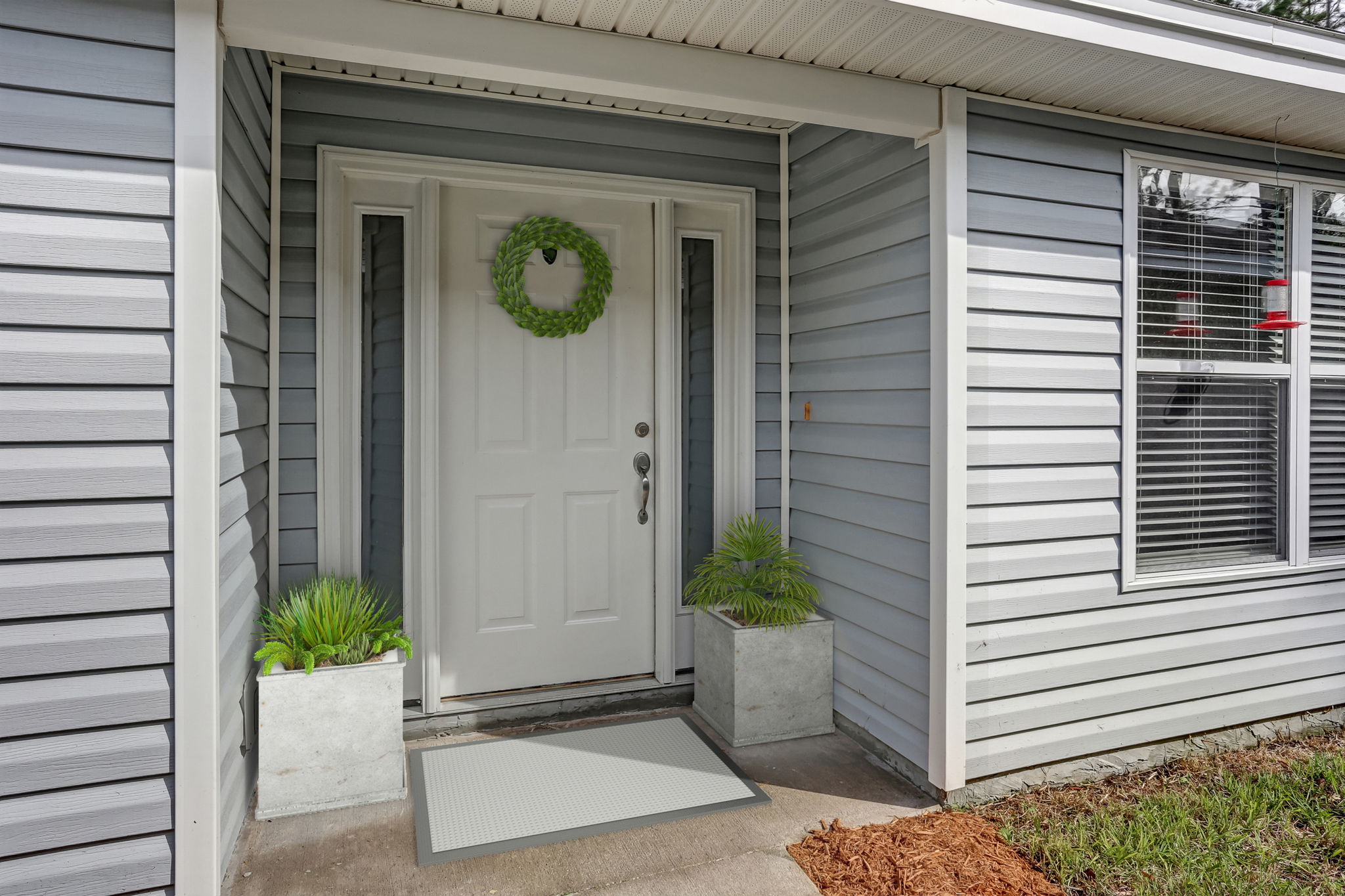 Side entrance to home