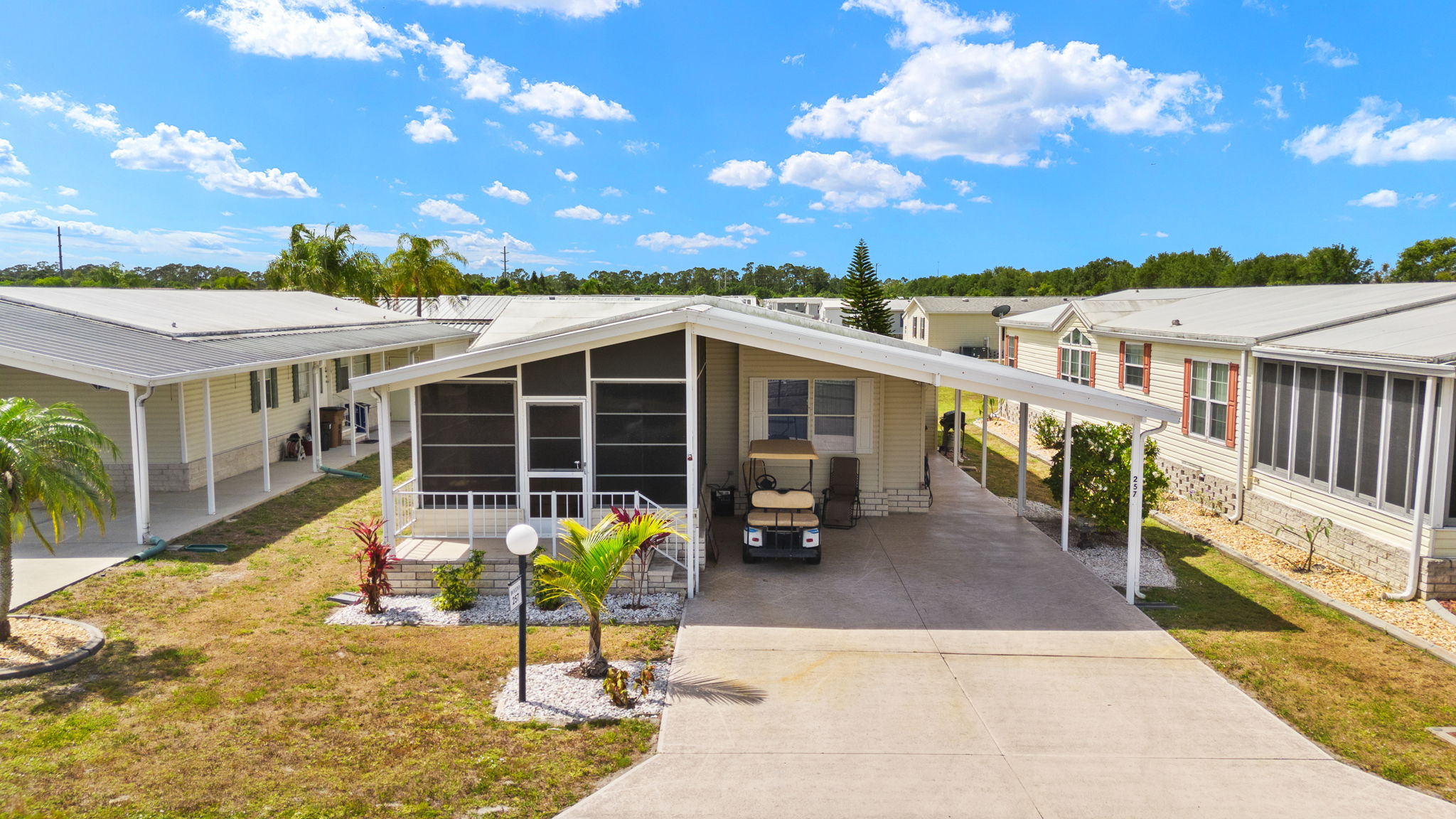 Aerial Front Exterior 1