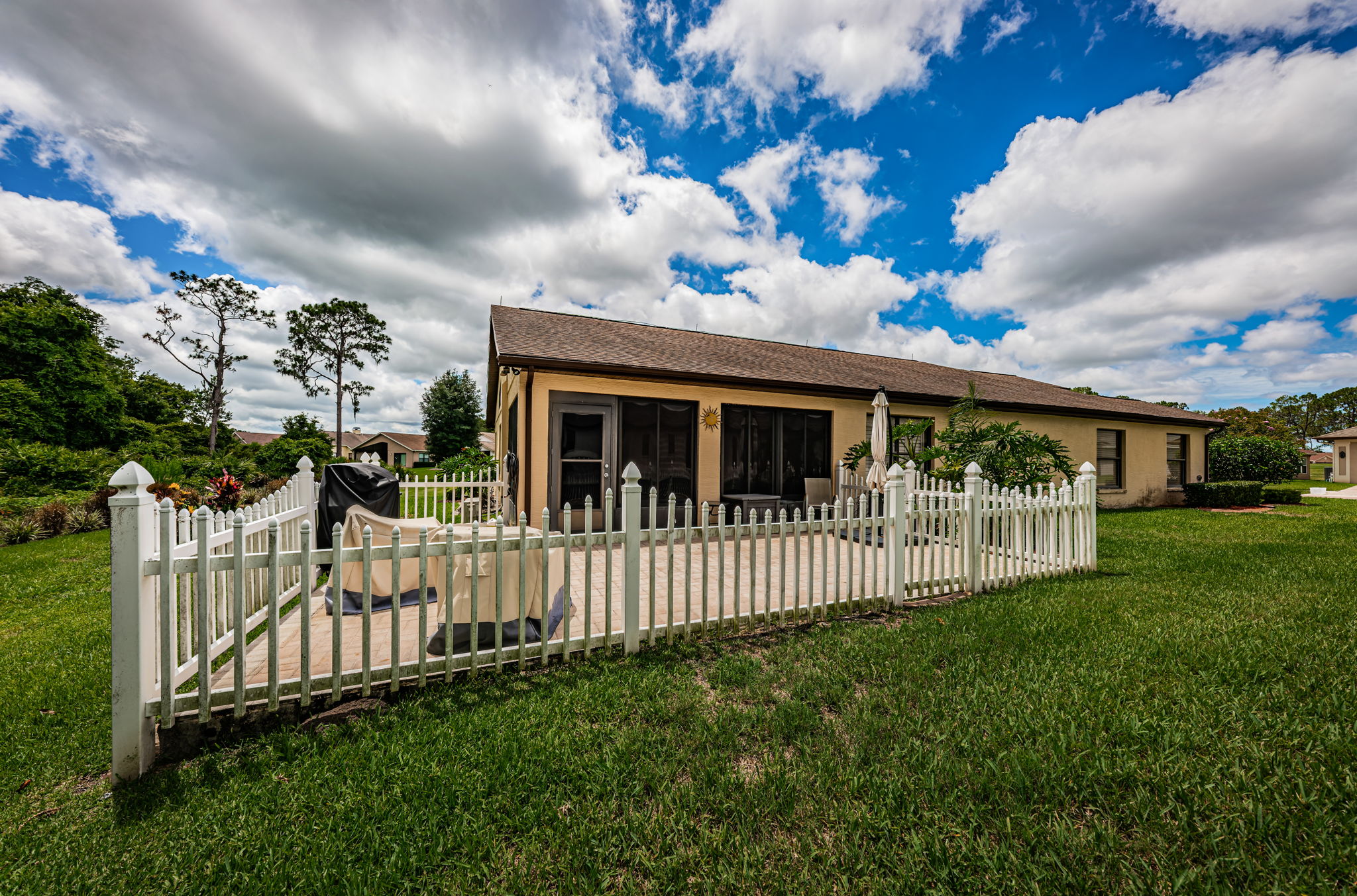 Side Exterior and Patio