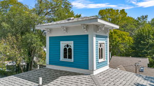 Cupola on top of the Community Clubhouse