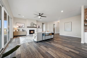 Dining to Living Room