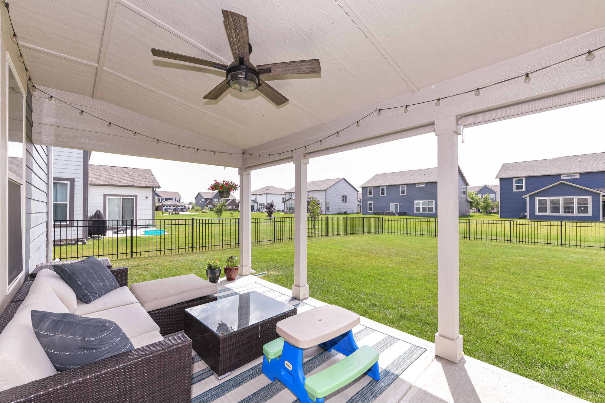 Back patio