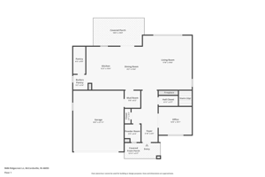 Floor Plan - 1st level