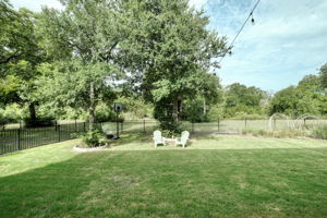 Back Yard/Greenbelt View