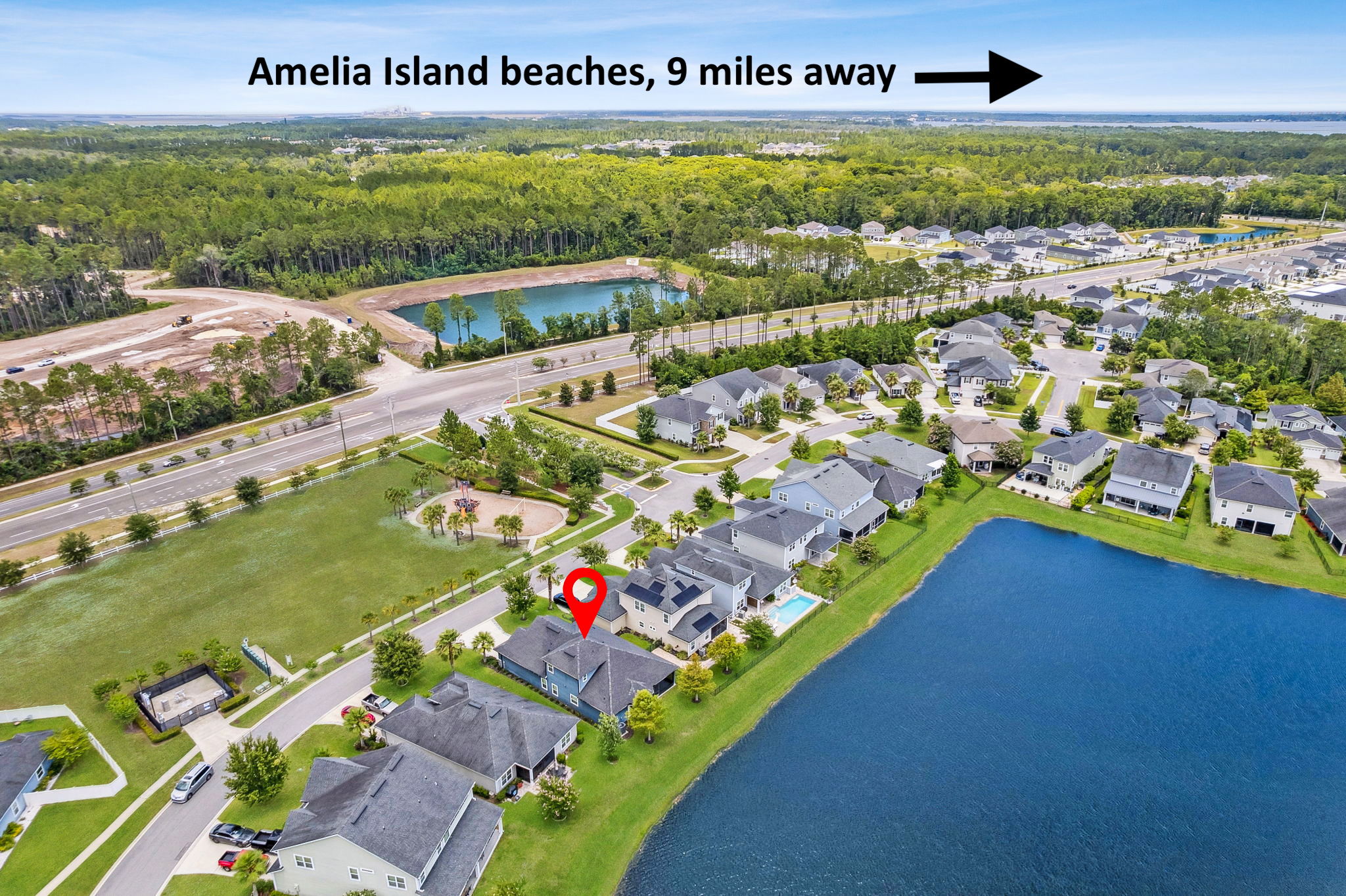 Just 9 miles away are the award-winning beaches of Amelia Island...