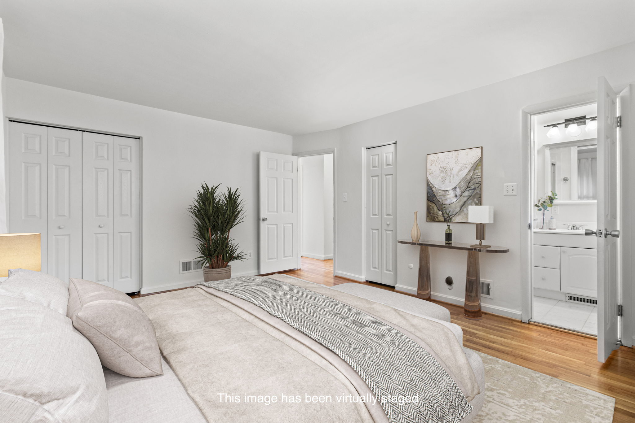 Reverse View Primary Bedroom