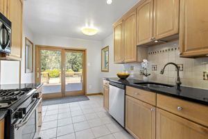 Open to Large Deck Overlooking Yard