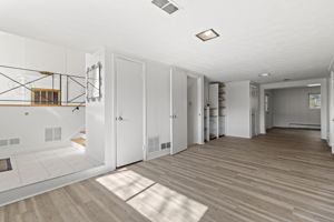 Family Room with Brand New Flooring