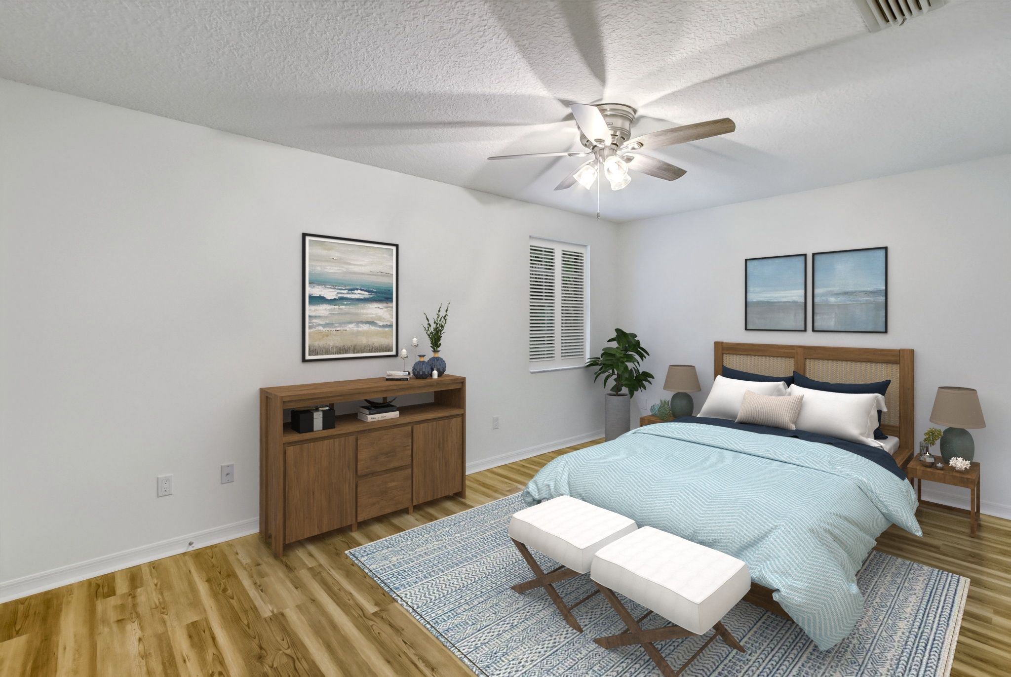 Staged Bedroom 2