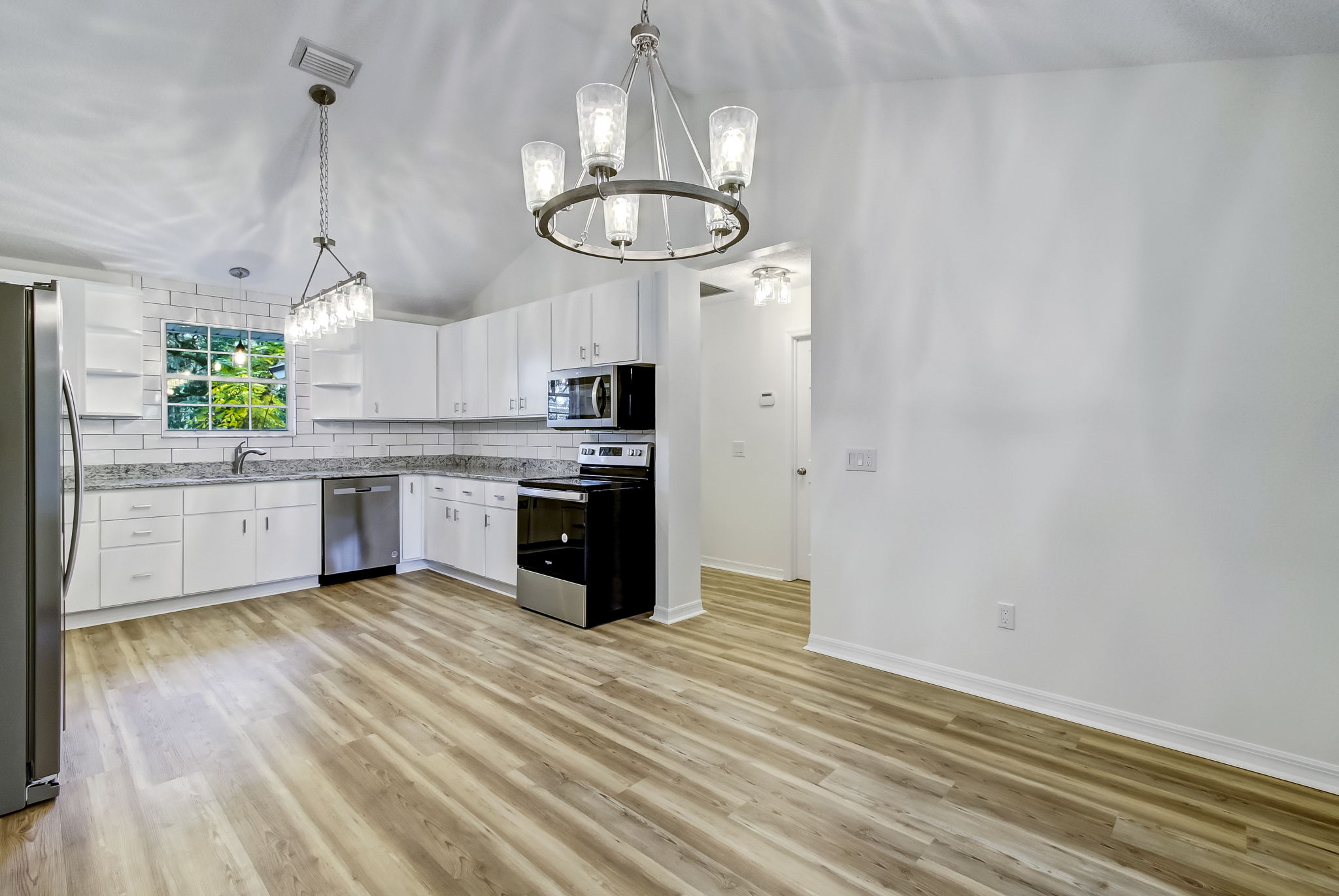 Kitchen and Dining Area