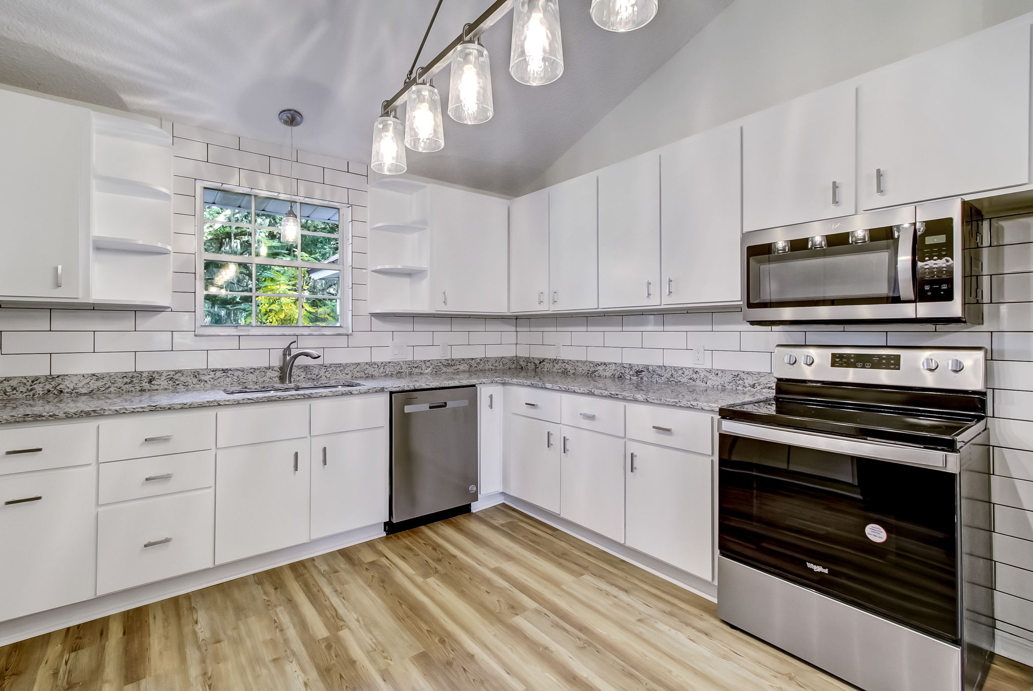 Kitchen with all new appliances