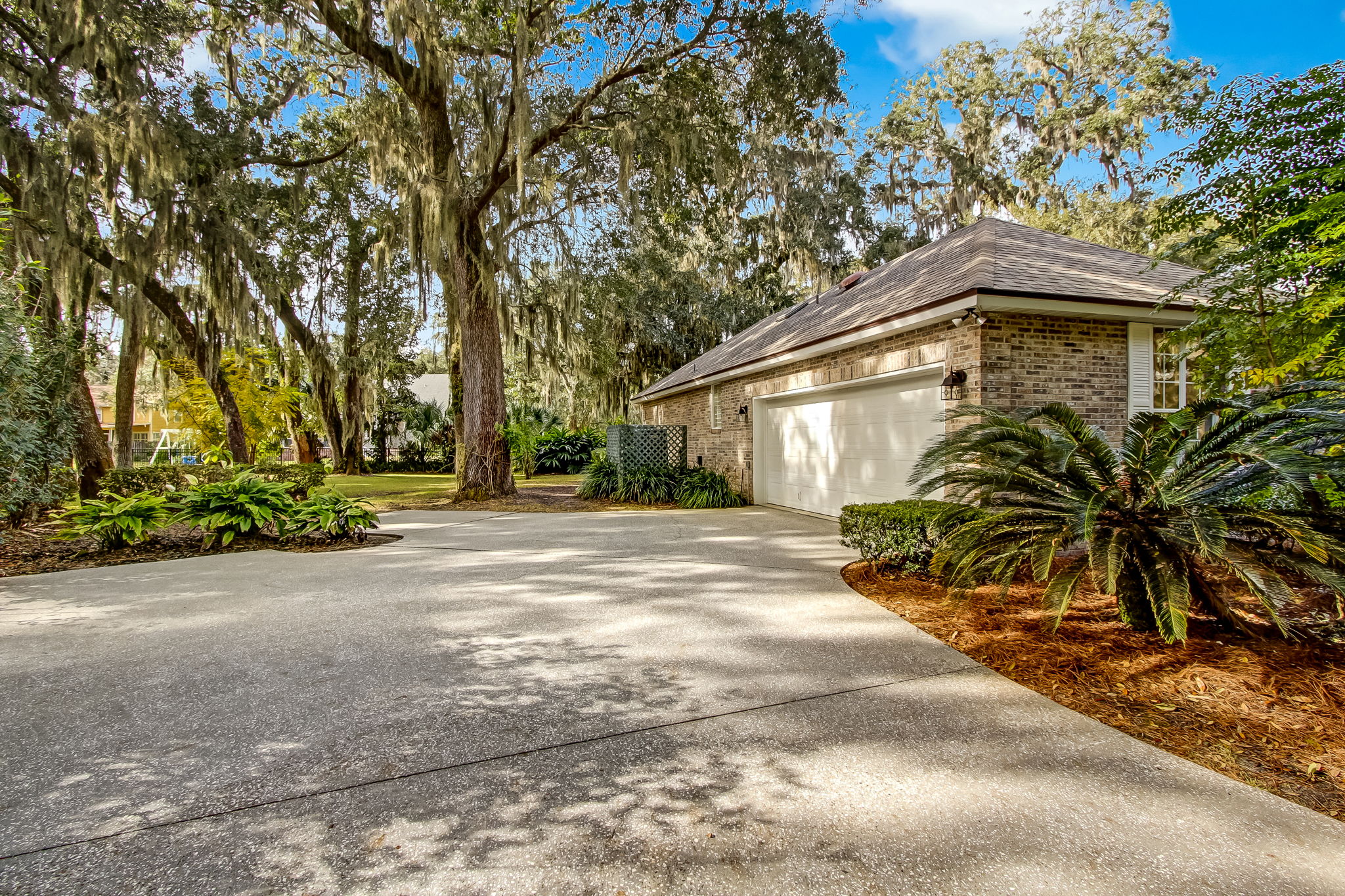 Two Car Garage with additional parking