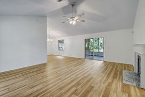 Great Room looking out to the screen porch