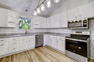 Kitchen with all new appliances