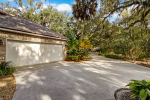 Two Car Garage with additional parking