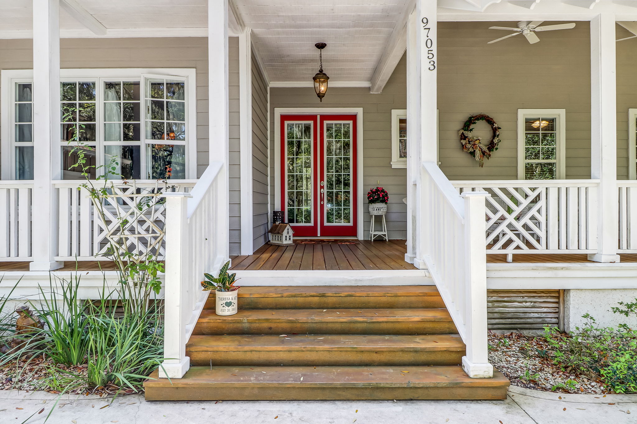 Welcoming entrance