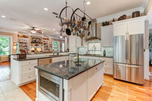 Kitchen island.