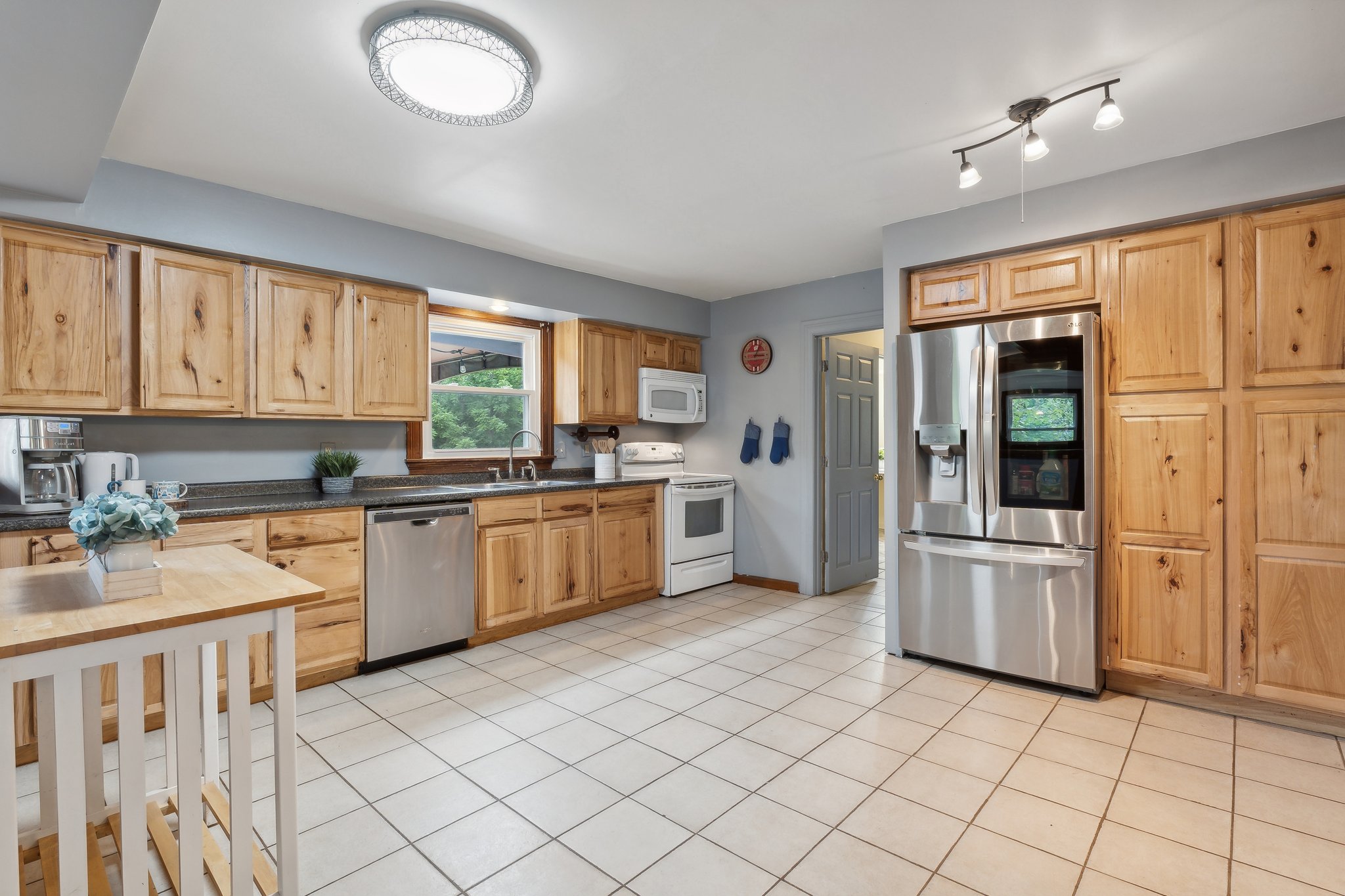 Kitchen with Pantry and Additional Storage