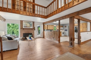 Family Room Open to Kitchen