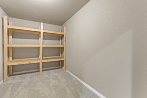 Basement Storage Room - Finished
