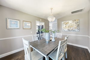 … with oak hardwood floors, soft neutral finishes and an easy connection back to the main living spaces