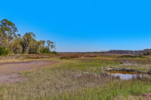 Eastern View of the Causeway before entering Little Piney Island
