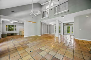 Great Room with upstairs bedrooms above