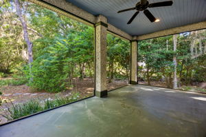 Wrap around screen porch