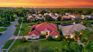 Aerial Sunset