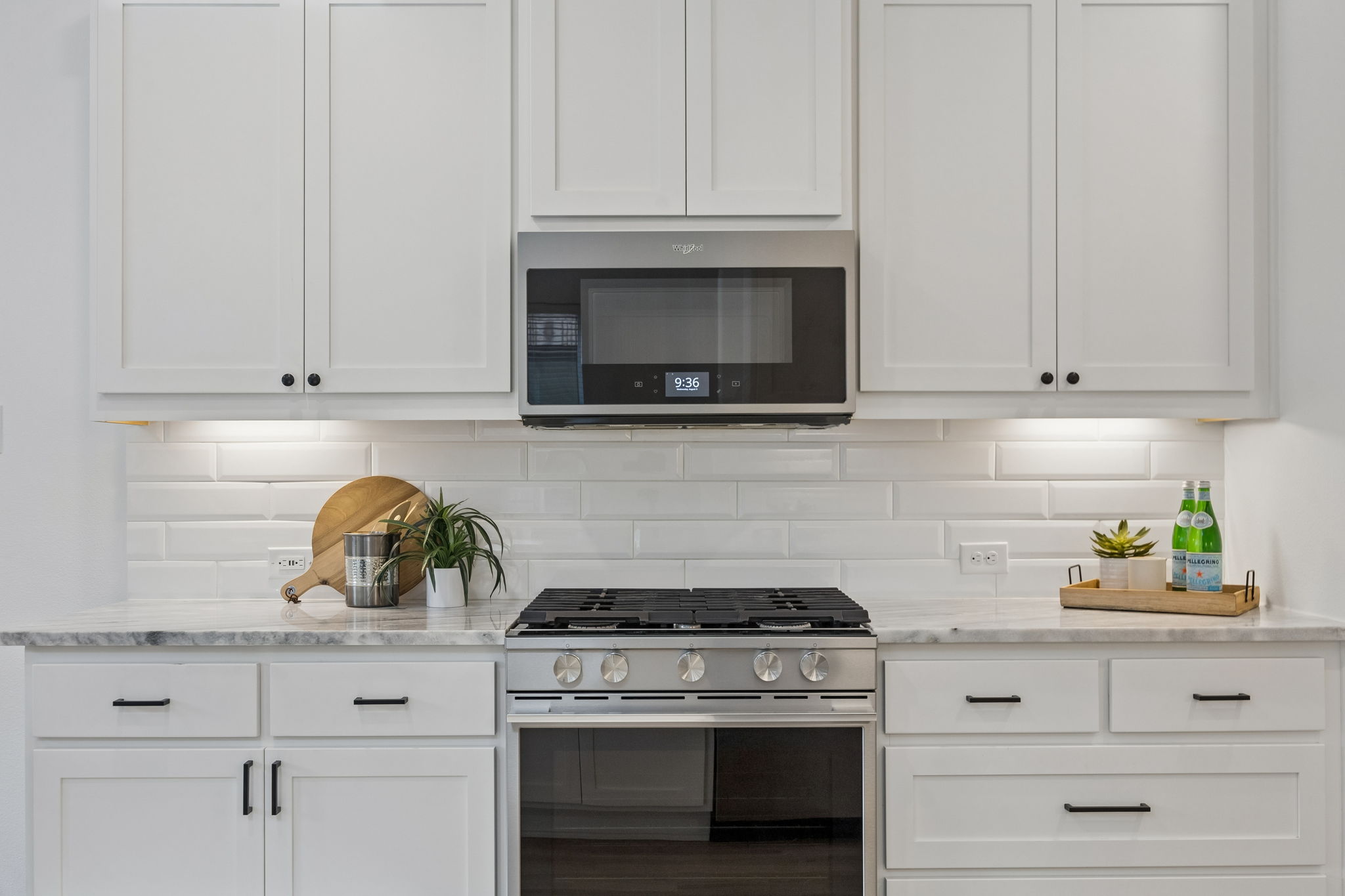 Upgraded 5 burner gas range