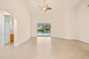 Living Room View to Pool