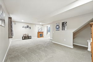 Spacious Finished Basement