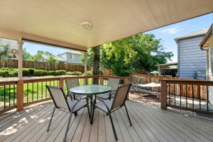 Covered Deck and Spacious Yard