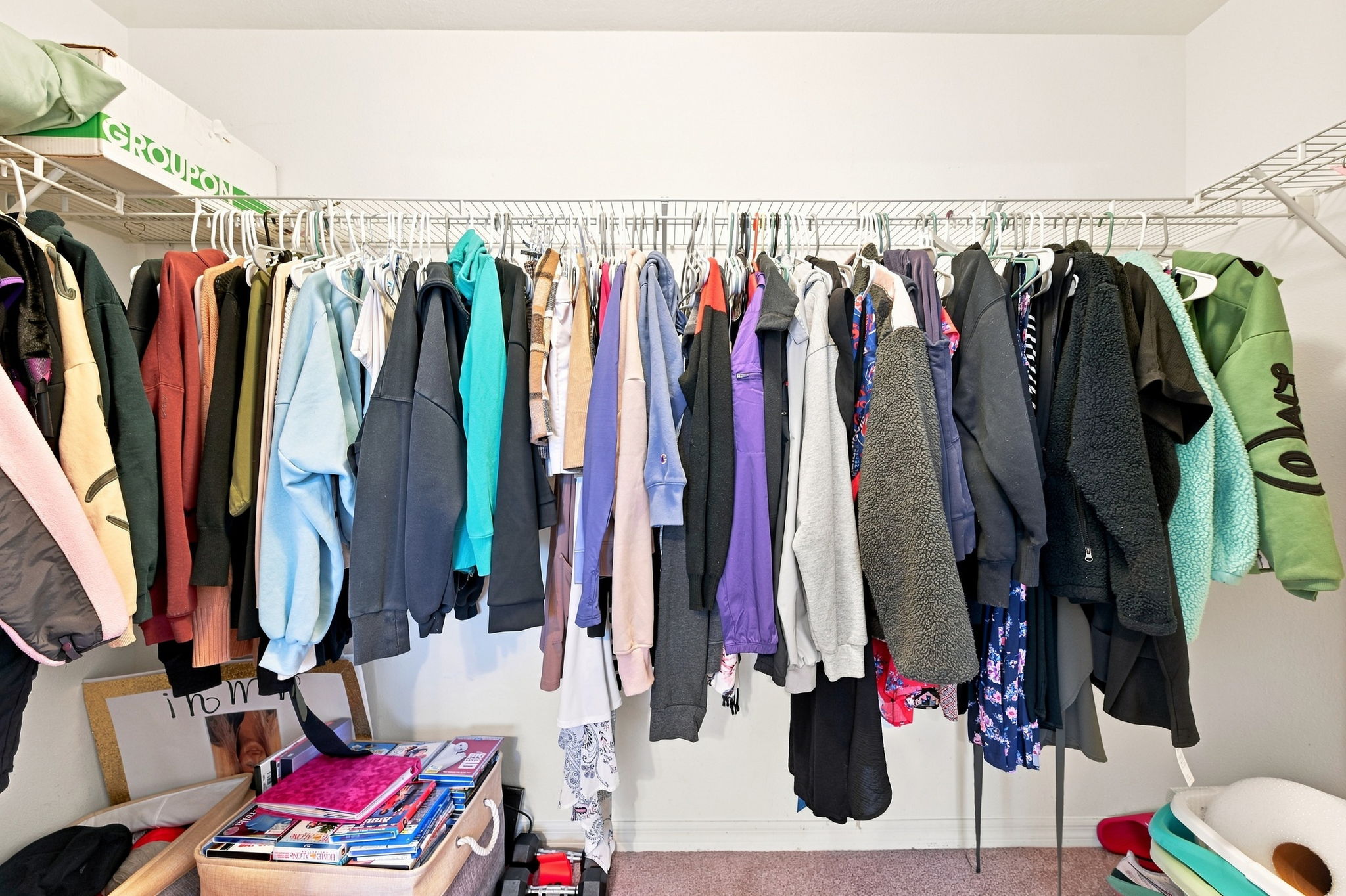Upper Level Primary Bedroom Walk-in Closet