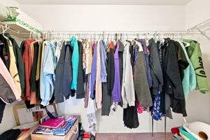 Upper Level Primary Bedroom Walk-in Closet