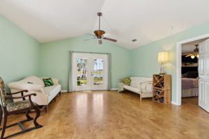 French Door Access to Screen Porch and the Waterfront