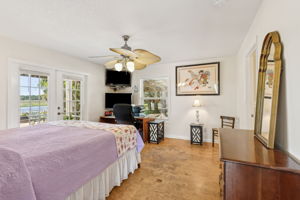 Primary Bedroom with Cork Floors