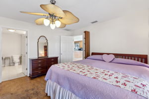 Primary Bedroom and Bathroom