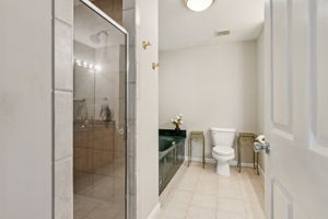 Separate Tiled Shower