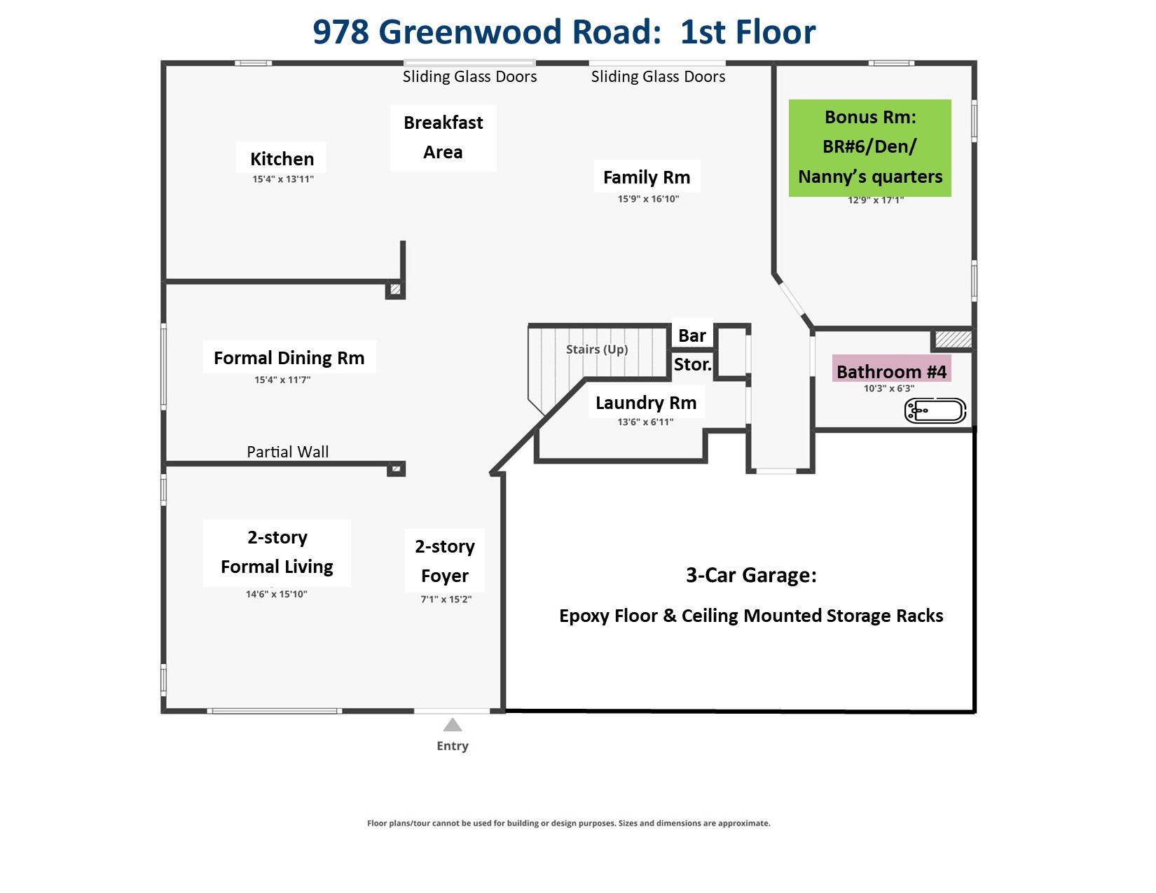 1st Floor Plan