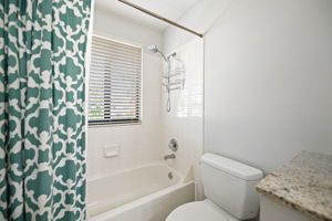 The Jack-n-Jill bathroom