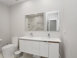 Primary Bathroom with Double sinks