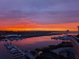 Wake up to this view from your private balcony!