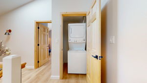 Laundry closet, 2nd floor