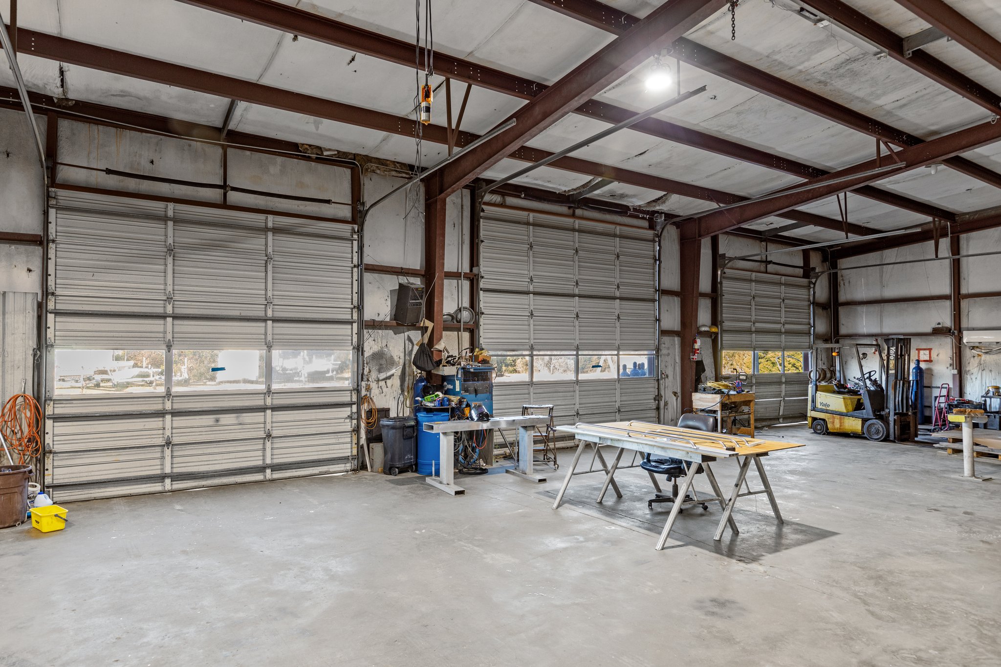 3 Roll up Doors