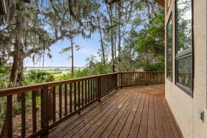 Fabulous views from the deck that runs along the back of the home