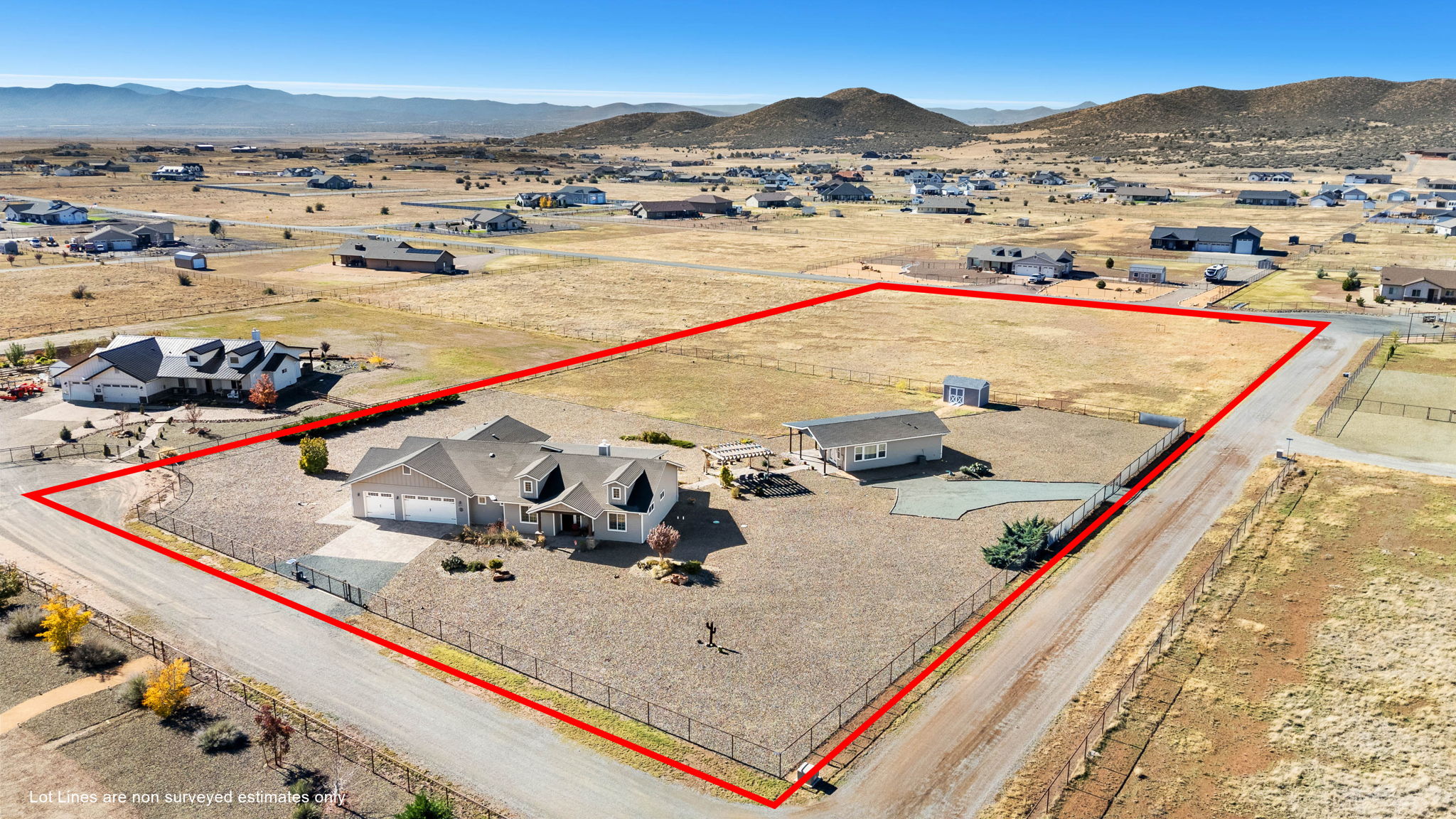 Aerial Front (2) Lot Lines